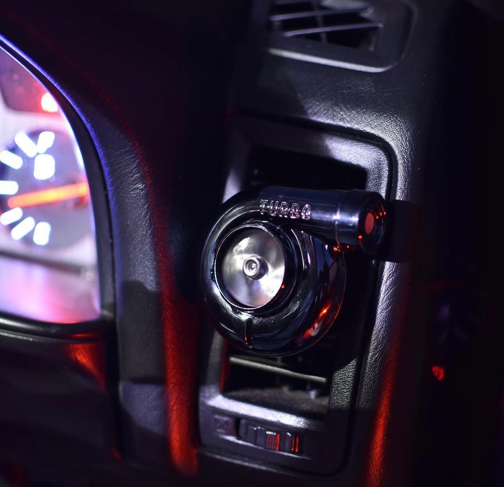 Turbo spin air freshener